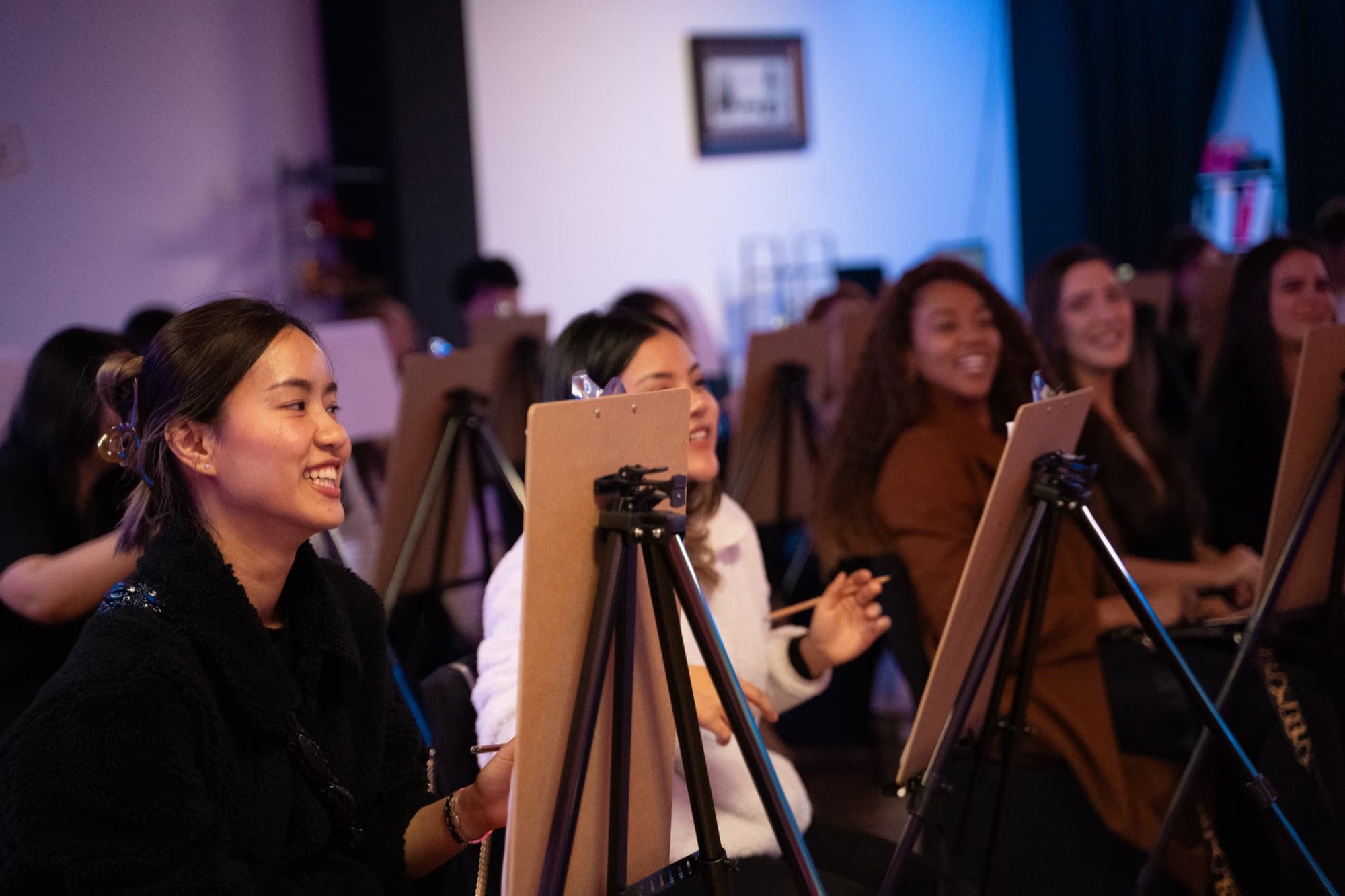 A life drawing pose at a Melbourne hens party.