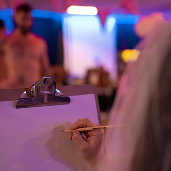 life drawing foto da capas